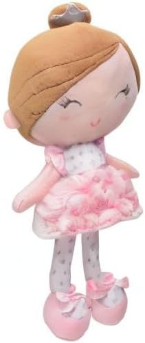 Baby Starters Plush Snuggle Buddy Baby Doll, Soft Annette Doll