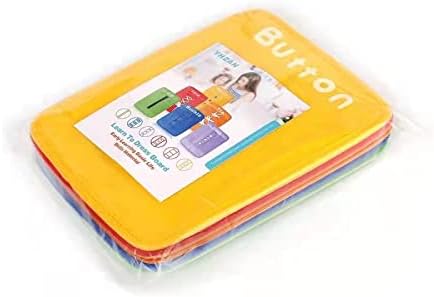 YHZAN Learn to Tie Your Shoes Dressing Board Montessori Mobile Sensory Board Travel Therapist Life Skills Development Toy - Zip,Button,Snap,Buckle,Lace & Tie for Preschool Toddler 3-8 Years Old | Dressing Frame Shoe-Tying Practice for Kids Sensory Basi...