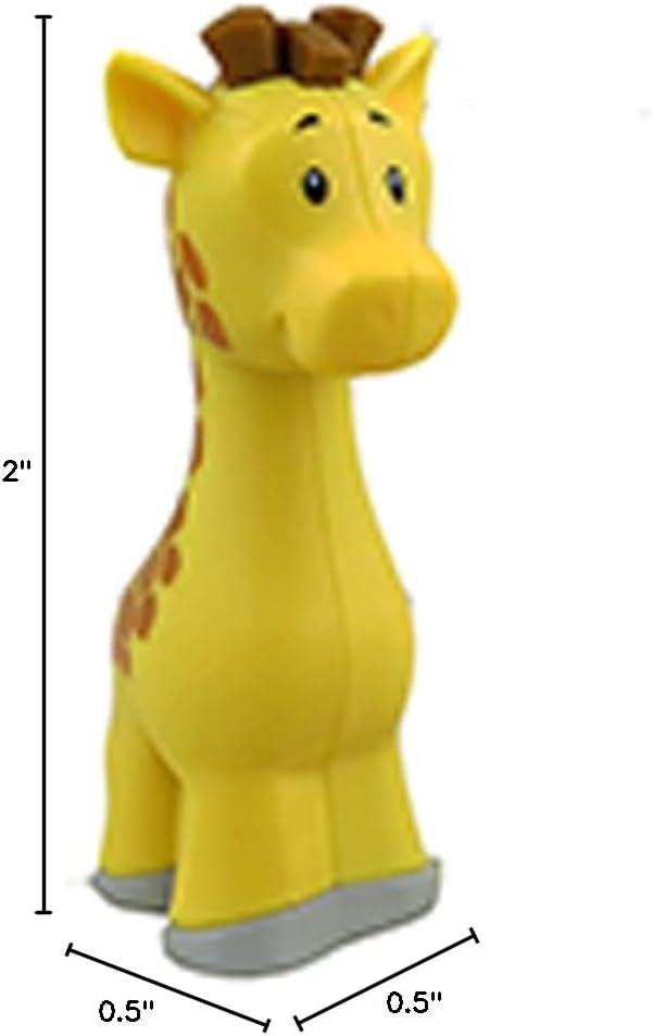 Replacement Part for Fisher-Price Little People Musical Zoo Train Playset - M0532 ~ Replacement Giraffe Figure
