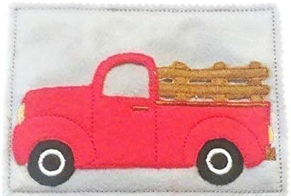 Quiet Book Page - Counting Pumpkin Truck - Interactive Learning Page for Toddlers #56