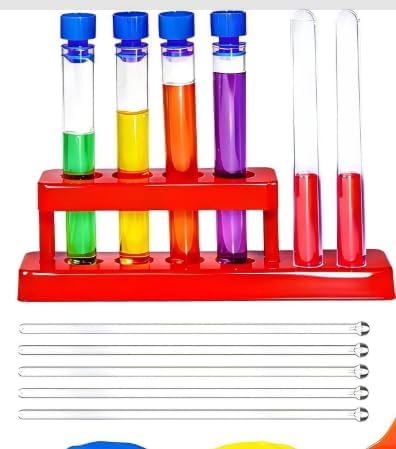39Pcs Science Kits for Kids 3-5, Test Tube Droppers for Kids Chemistry Set