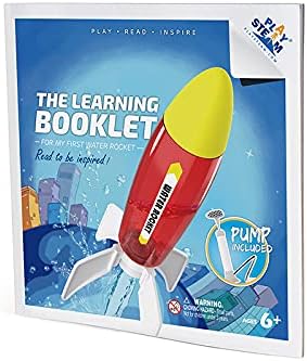 PLAYSTEM Water Rocket Launcher for Kids(50 Meters) - DIY Science Stem Toys - Xmas Gift for Boys & Girls