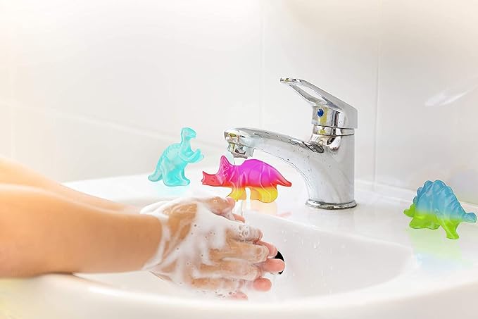 Dino Soap Making Kit For Kids - Dinosaur Science Toys Kits - DIY Craft Kit | Gifts for Kid All Ages, DIY Activities Craft - Art Crafts Gift Set for Boys and Girls Age 3 4 5 6 7 8 12 Year Old Boy