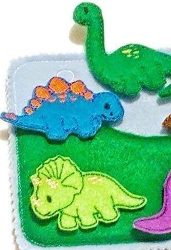 Build Your own Quiet Book Dinosaur Play Activity #41