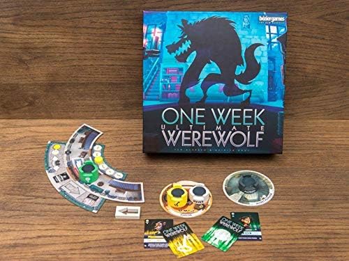 Bezier Games One Week Ultimate Werewolf, Fun Board Game for Families | Engaging Social Deduction, Hidden Roles & Bluffing, Great Game for Families