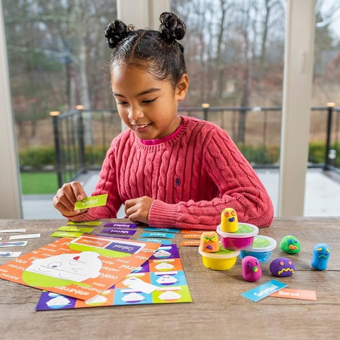 Open The Joy Empathy Builder Toolkit for Kids Ages 4+ Social Emotional Learning Toys, Emotional Intelligence Activities, Feelings Learning Kit, Therapy Tools for Children, Screen-Free Educational Gift