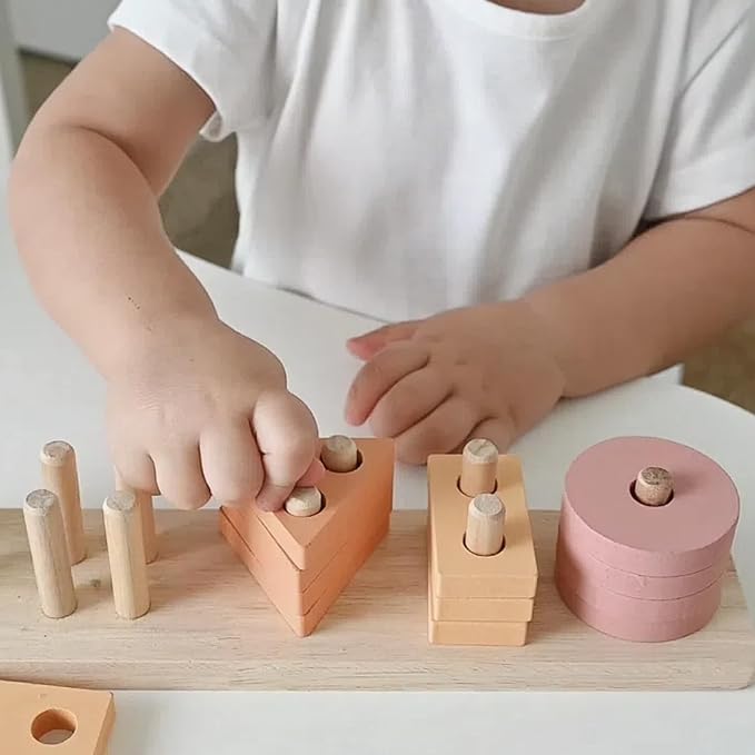 LUCKFUTURE Premium Baby Toys for 6-18 Months, 8 in 1 Montessori Toys Set, Educational Learning Toys for Toddlers 1-3 Years Old Trendy Babies Gifts for Boys & Girls