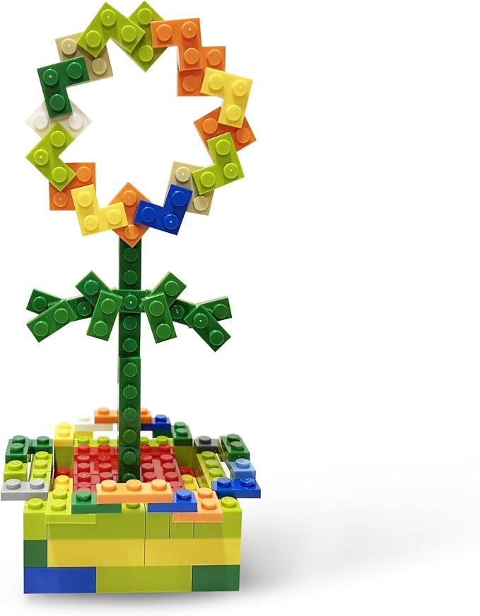 1020 PCS Building Bricks Compatible with Lego Classic - 1020 Pieces Basic Bulk Building Blocks in Random Color - Mixed Shape (1020 pcs)