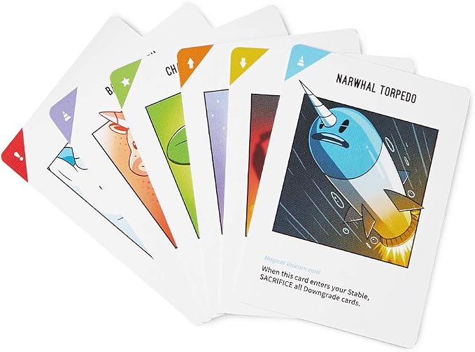 Unstable Games Unstable Unicorns Card Game - Strategy Party Game for 2-8 Players, Ages 8 and Up - Funny Family Game Night Card Game from the Creators of Here to Slay
