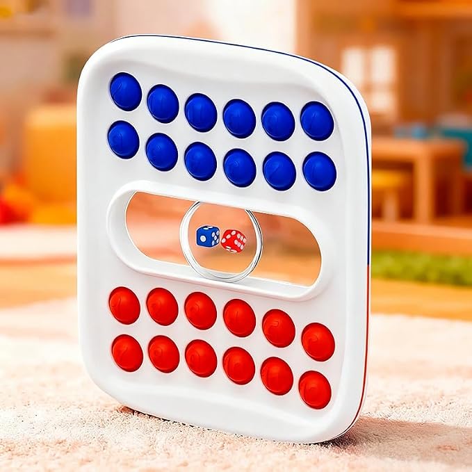 Pop Math Game Addition & Subtraction Game Learning Toys for Kids 5-7 | Preschool Kindergarten Classroom Must Haves Educational Toys, Learning Activities for 4 5 6 7 Boys Girls, 2 Player