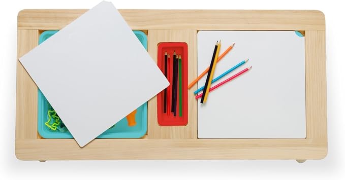 Chuckle & Roar - Play and Create Sensory Table - Indoor Mess Free Fun - Sensory and Tactile Engagement - Great for Preschoolers - Ages 3 and Up