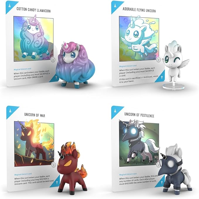 Unstable Games - Unstable Unicorns Vinyl Mini Figures Series Mystery Blind Box - Rainbow Apocalypse