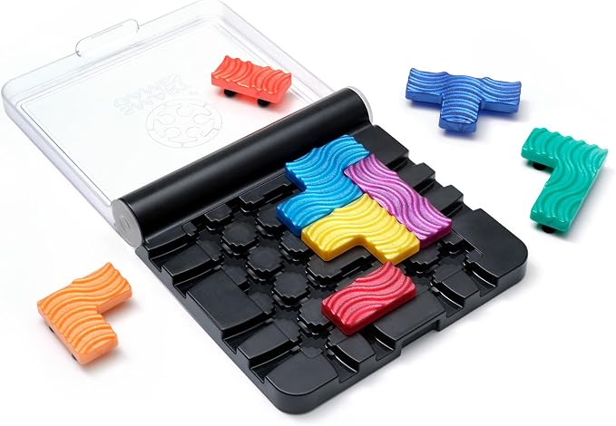 SmartGames IQ Flow – Travel Logic Sliding Puzzle Game with 120 Challenges, STEM Brain Teaser for Kids and Adults, Compact Single Player Sliding Puzzle, Ages 7+