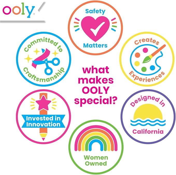 Ooly Mini Scratch & Scribble Art Kit, 6 Cards – Playful Pups | Ages 6+, Wooden Stylus Included, Compact Car and Airplane Travel Activity, Screen-Free Craft, Fun Gift for Kids