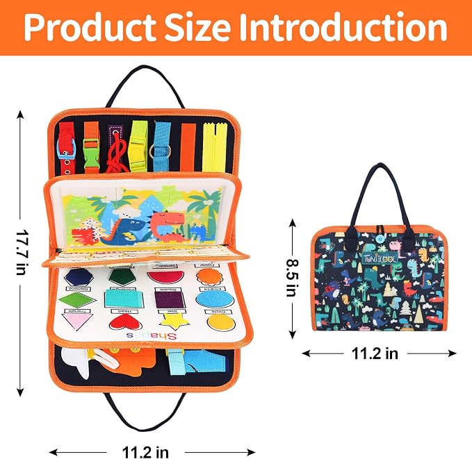 Felt Activity Board 1.0 – Portable Quiet Play Set
