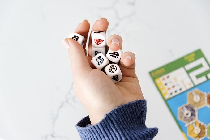 CATAN Dice Game - Portable Fun for On-the-Go Adventures! Strategy Game, Family Game for Kids and Adults, Ages 7+, 1-4 Players, 15-30 Minute Playtime, Made by CATAN Studio | Portable Fun for On-the-Go Adventures, Strategy Game, Family Game for Kids and ...