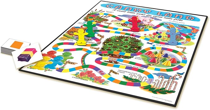 Winning Moves Games Candy Land 65th Anniversary Game, Multicolor (1189) 2-4 players | Over 70 Years, 2-4 Players, Ages 3+