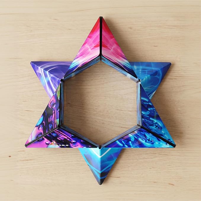 Shashibo DODECA Magnetic Puzzle Cube, Stress Relief Fidget Toy | 100+ Possible Shapes, Sensory Fidget Toy For Adults & Kids, Fun Shape Shifting Puzzle Box For All Ages