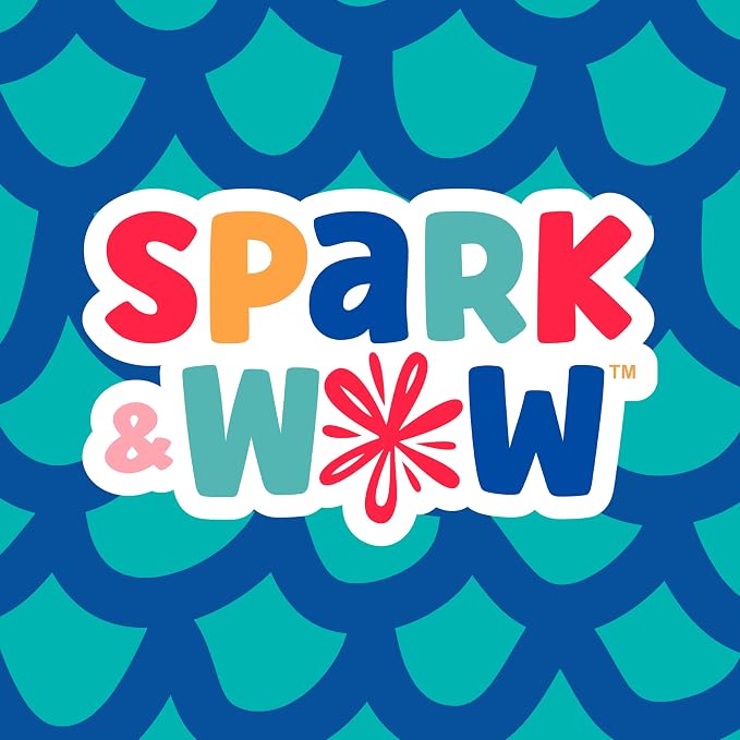 Spark & Wow Wooden Magnets, Sea Life, Magnets for Kids Ages 2+ | Open-Ended Play, Adhere to Fridges, Whiteboards and More