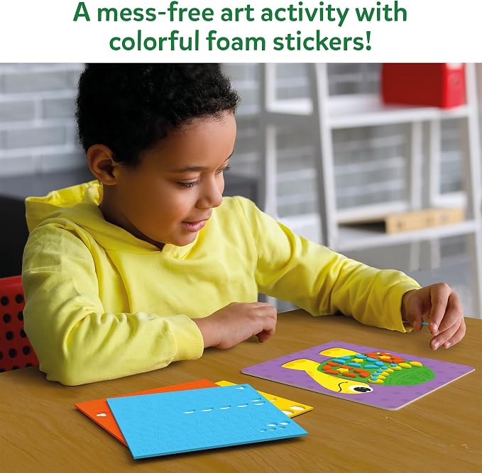 Skillmatics Foil Fun & Fun with Foam Animals Theme Bundle, Art & Craft Kits, DIY Activities for Kids