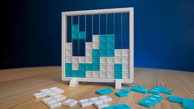 Abstract Strategy Board Game for Kids, Teens and Family, Party Tabletop Game for Game Night, Strategic 2 Players Ages 6 to Adults, Linkx by Blue Orange Games