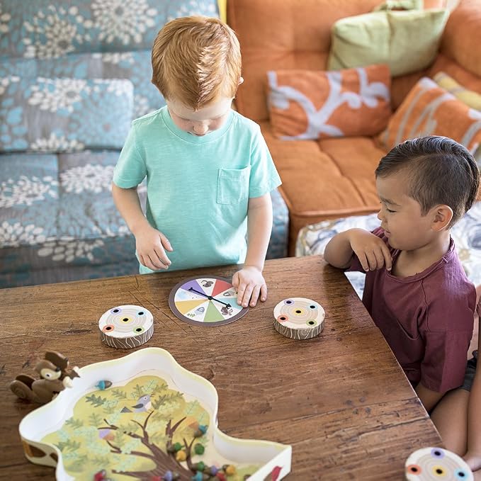 Educational Insights The Sneaky, Snacky Squirrel Game - Toddler Board Games for 3 Year Olds, Fine Motor Skills Toys for Toddlers, Color Matching Preschool Games, Tweezer Tool Fine Motor Game | Toddler Board Games for 3 Year Olds, Fine Motor Skills Toys...