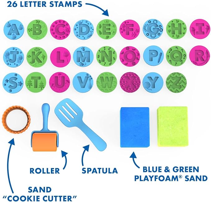 Educational Insights Playfoam Sand ABC Cookies Set