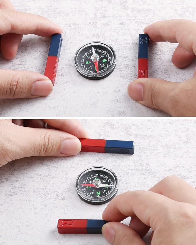 Sntieecr Labs Junior Science Magnetism Set for Experiment Education | Science Experiment Tool Physics Educational Toys Educational Science Kit for Kids Teen, STEM Projects for Kids Ages 8-12