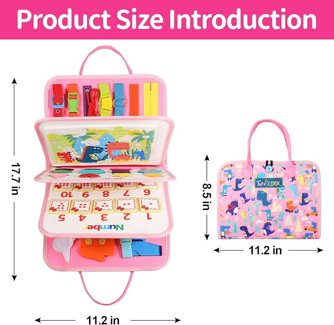 Felt Activity Board 1.0 – Portable Quiet Play Set