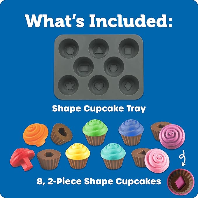 Learning Resources Smart Snacks Shape Sorting Cupcakes