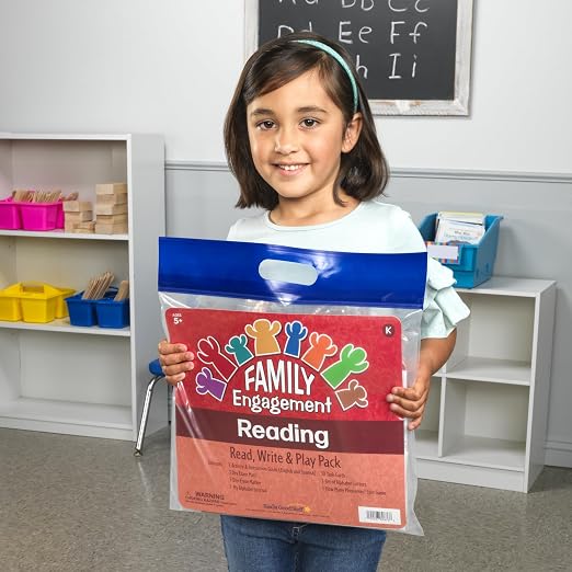Really Good Stuff Family Engagement Reading, Read, Write & Play Pack | Ages 5+, Kindergarten+