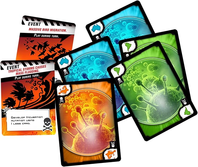 Pandemic Contagion Board Game - Become the Disease in This Standalone Strategy Game! Cooperative Game for Kids & Adults, Ages 13+, 2-5 Players, 30 Minute Playtime, Made by Z-Man Games