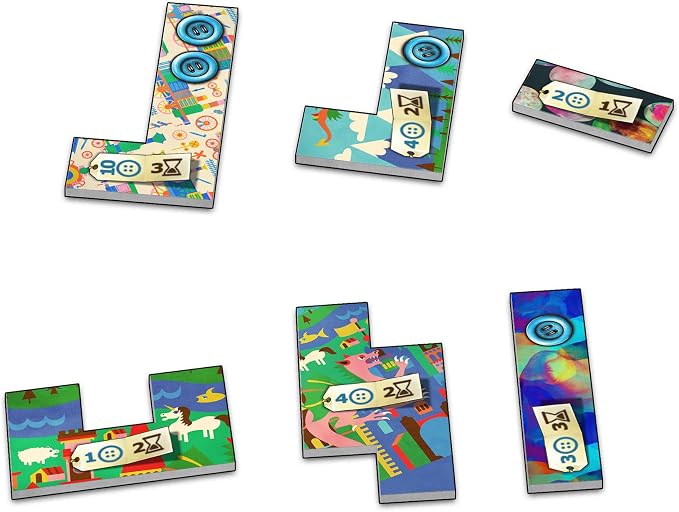 Patchwork Board Game (Revised Edition) | Interactive Quilting Puzzle Strategy Game, Family Fun for Kids & Adults, Ages 8+, 2 Players, 30 Mins
