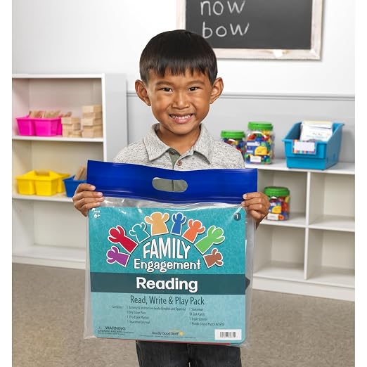 Really Good Stuff Family Engagement Reading, Read, Write & Play Pack | Ages 6+, 1st Grade+