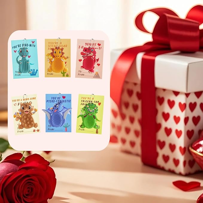 12Pack Exchange Gifts with Cards, Party Favors Party Supplies for Classroom School Teens Classmates Prizes