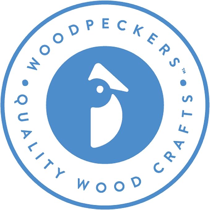 DIY Wooden Cubes 1/2-inch, Pack of 250 Small Blank Wooden Blocks, Unfinished Wood Blocks for Crafts, STEM, Dice, and Building Blocks for Stacking, by Woodpeckers