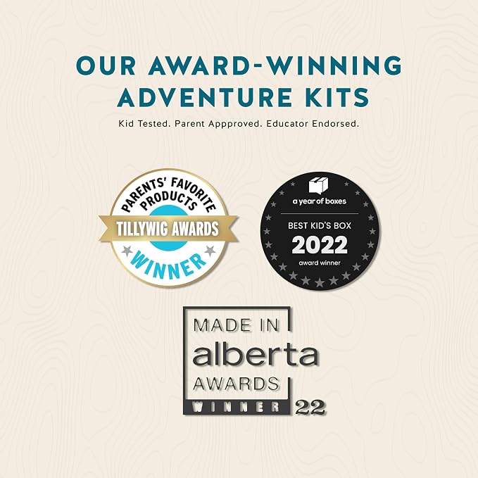 Navigation Trailblazer Kit for Kids Ages 8+ | Includes compass, map, ranger beads for hands-on wayfinding and exploration skills, a STEM gift for road trips & family play