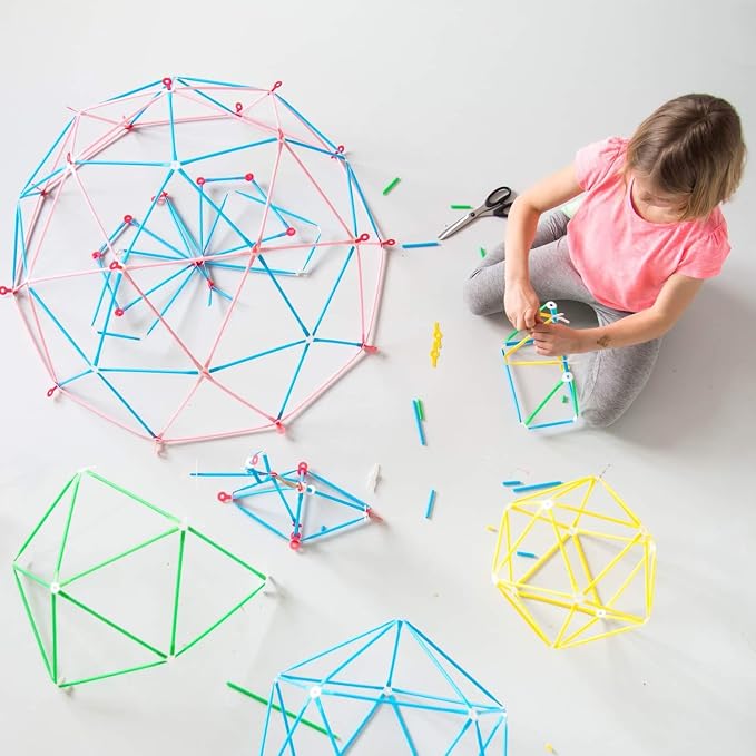 Strawbees Creature Creator Kit I Building Toys I Straws and Connectors | Creative STEM learning at home and school, Education learning tool, Maker construction toy