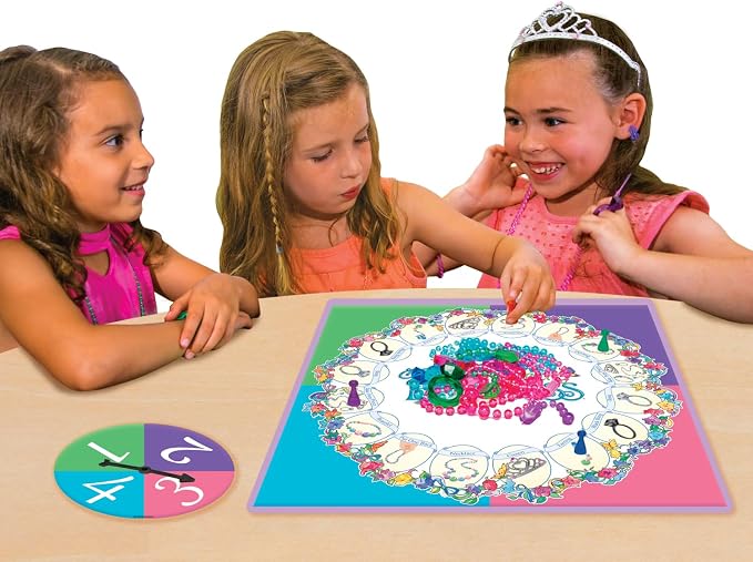 Pretty, Pretty, Princess Game with 90's Artwork, by Winning Moves Games USA | Jewelry Dress-Up Game, 2-4 Players, Ages 5+