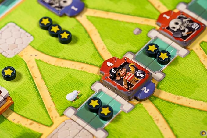 Toy Battle Board Game | Tactical Tile Placement and Troop Strategy Game with 8 Unique Terrains, Fun for Kids & Adults, Ages 8+, 2 Players, 15 Mins