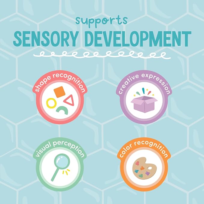 Glo Pals Fun Fillers Sensory Play Accessories Pack, Themed Accessories for Sensory Bins (Explore + Learn)