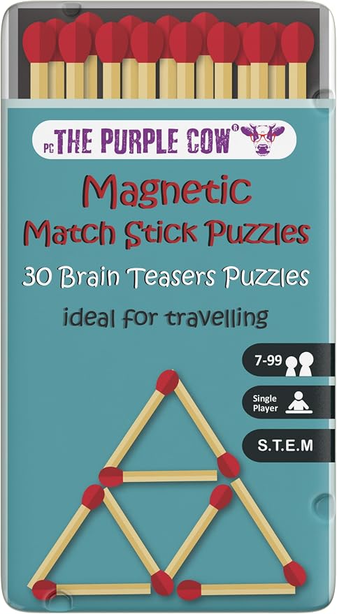 The Purple Cow Match Stick Puzzles