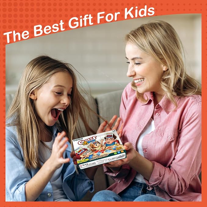 Headbands Game for Kids – Guessing Board Game to Boost Vocabulary | Critical Thinking, and Social Skills – Quick Question Family Game Night for 2–4 Players – Travel-Friendly Fun (Vehicle Theme)