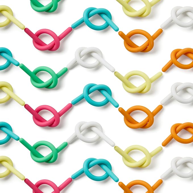 Pushpeel Sensory Strings – Silicone Fidget Strings for Calming, ADHD & Autism | Compatible Sensory Activity Board (Original & XL) | Washable & Reusable | Kids 3+ & Adults