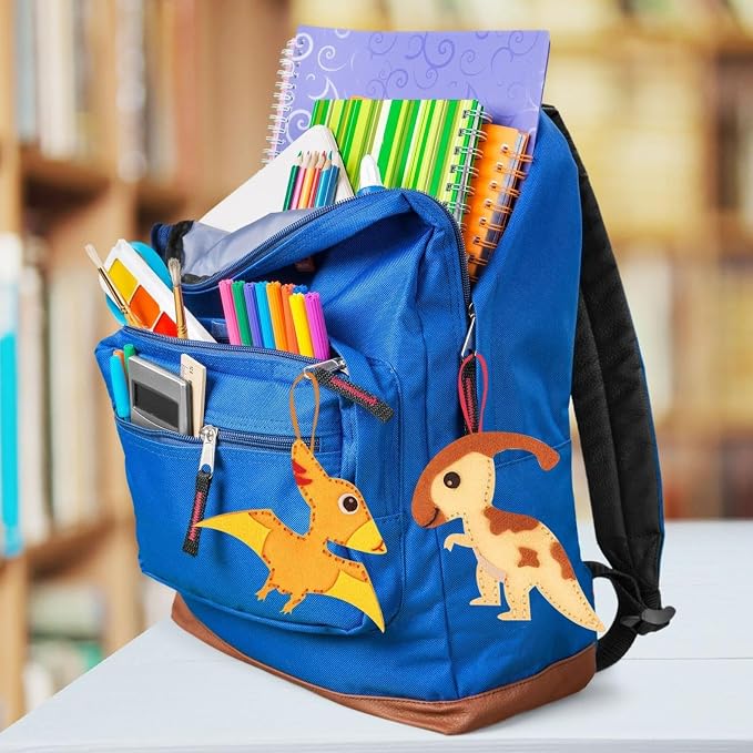 Kids Sewing Kit - Felt Craft Lacing Set, DIY Fine Motor Skill Activity Toy | Children Sewing Craft for Learning Fun | Felt Material Lacing Kit with DIY Projects for Creativity Practice at Home
