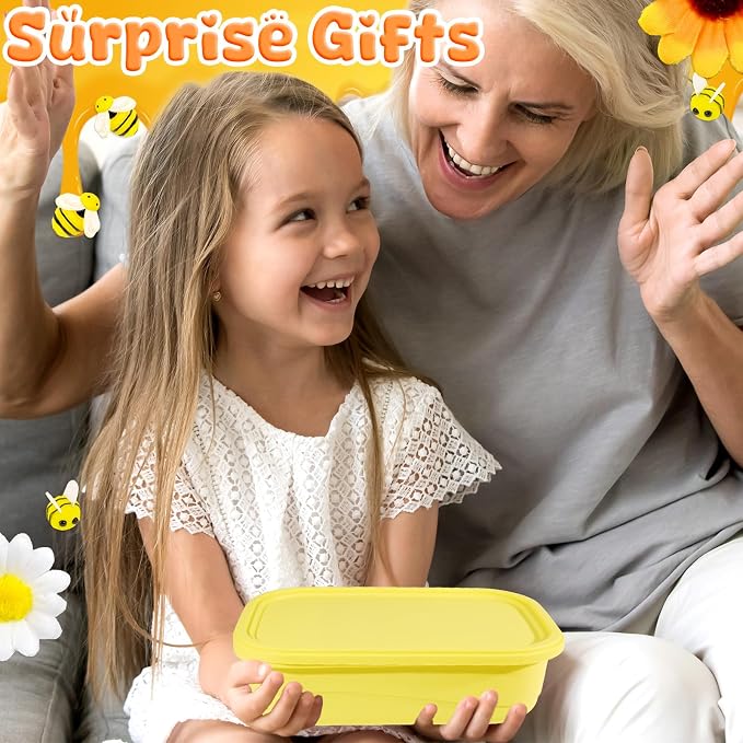 Hiawbon Bee Sensory Bin Fillers Bee Sensory Bin for 3+ Year Old | Bee Hive Montessori Toys for Toddlers, Counting Sorting Toys for Kids Honeycomb Fine Motor Toys for Early Learning