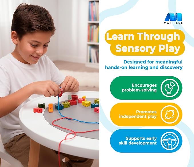 MAX BLUE Squishy Fidget Toys Sensory Fidget Pack with Stress Balls for Kids