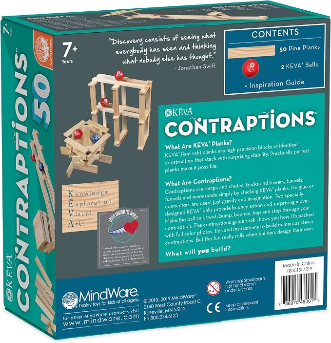 KEVA Contraptions 50 Plank Set