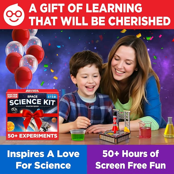 Doctor Jupiter Space Science Toy for Kids Ages 8,9,10+, Birthday Gift | Outer Space Toys for Kids Ages 8-10, Planet Toys, Birthday Gift for Boys Ages 9,11,12, Learning & Educational Toy
