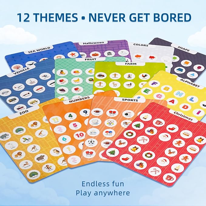 LiKee Wooden Matching Memory Game for Kids Age 3 4 5 6 7 8 Year Old, Travel Toy for Boys Girls, Board Game, Road Trip Essentials for Toddler